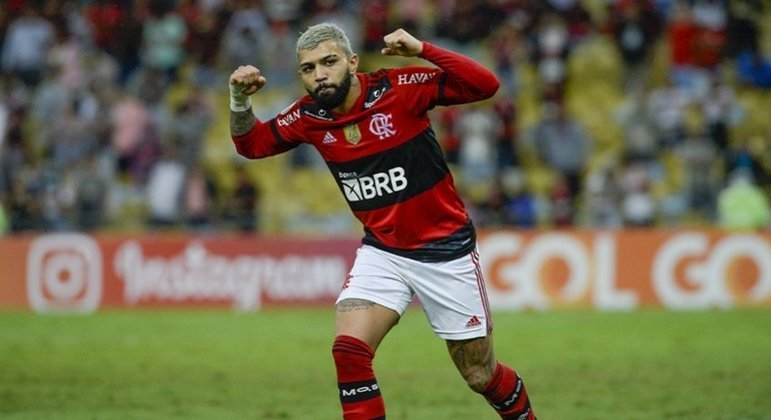 Gabigol fez o seu centésimo gol com a camisa do Flamengo