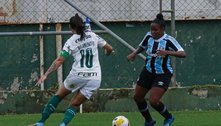 Grêmio e Palmeiras ficam no empate pela segunda rodada do Campeonato Brasileiro Feminino