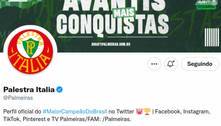 Entenda por que o Palmeiras alterou sua foto de perfil nas redes sociais