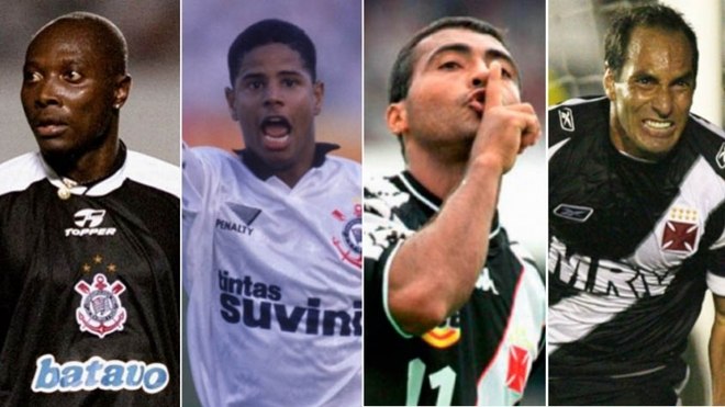 Por onde andam jogadores de Vasco e Corinthians do Mundial de 2000