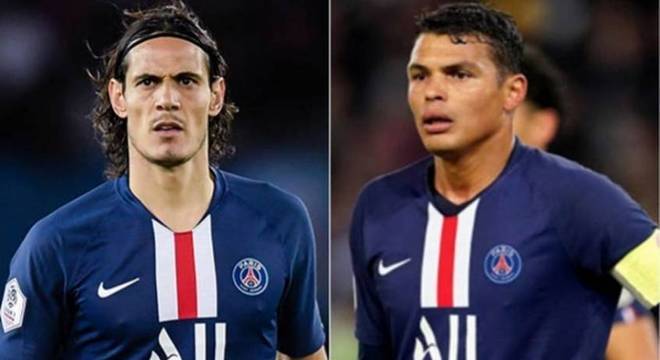 Cavani e Thiago Silva são ídolos do PSG, mas deixarão o clube