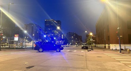 Local do tiroteio em Denver, nos Estados Unidos