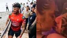 Gabriel Medina é flagrado aos beijos em boate gaúcha