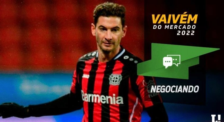 Lucas Alario segue como desejo do Palmeiras, mas time alemão faz jogo duro em negociação
