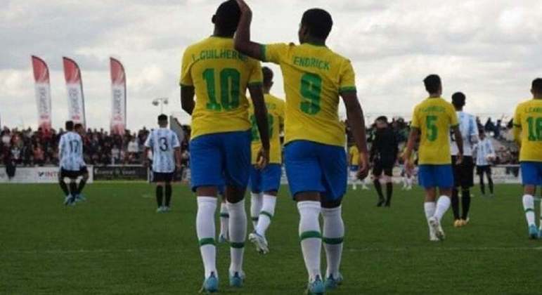 Luis Guilherme e Endrick foram chamados para times sub-20 e sub-17