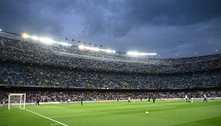 Uefa e Barcelona fazem investigação sobre 'invasão' de torcedores do Eintracht Frankfurt no Camp Nou