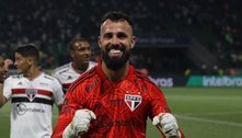 Herói do dia, Jandrei festeja classificação do São Paulo às quartas de final da Copa do Brasil
