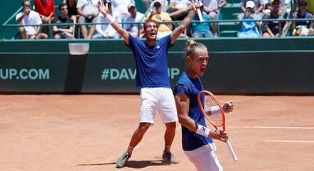 Rafael Matos e Felipe Meligeni se classificaram para a Copa Davis