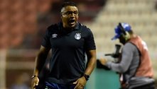 Roger Machado fica irritado com empate do Grêmio
