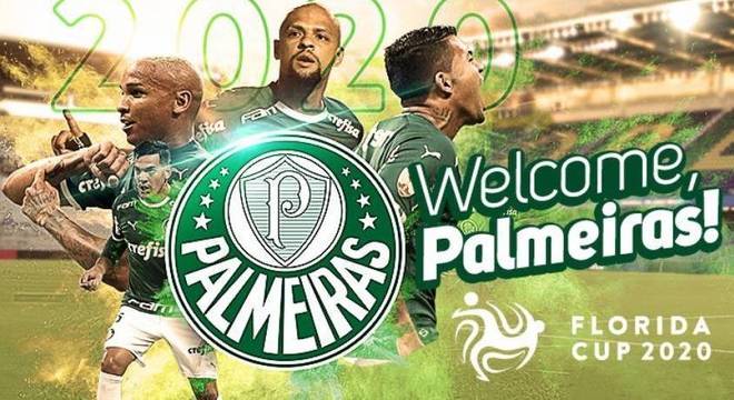 Palmeiras estará na Florida Cup, nos Estados Unidos, de 13 a 20 de janeiro