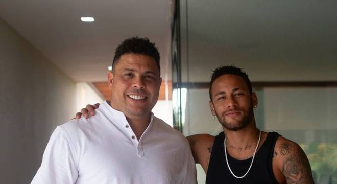 Ronaldo foi solidário com Neymar