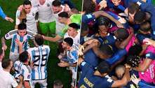 Argentina tem boa vantagem contra a França no histórico de confrontos