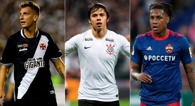 Maxi López, Romero e Abel Hernández estão atualmente sem clube