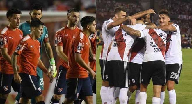 Independiente e River Plate fazem duelo argentino pela semi da Libertadores
