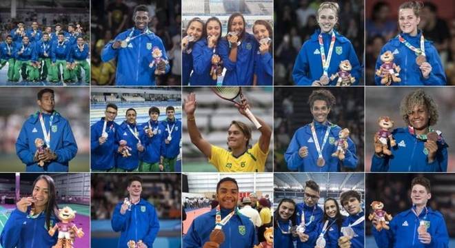 Brasil conquistou 15 medalhas nos Jogos Olímpicos da Juventude de Be 