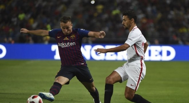 Barcelona e Sevilla fizeram a final da Supercopa da Espanha 