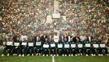 Palmeiras homenageia ídolos das academias com título vitalício