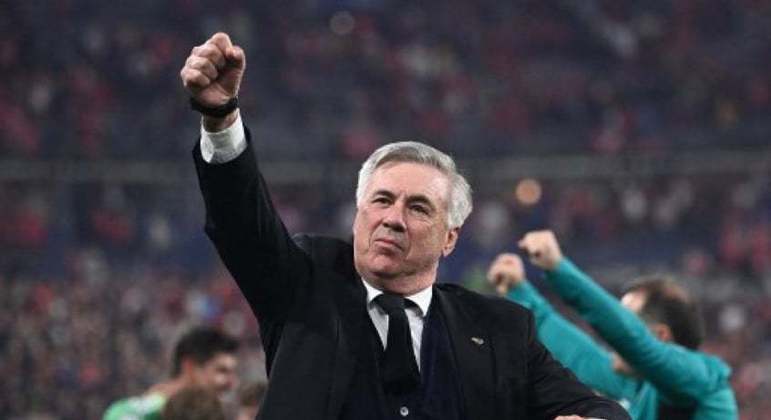 Ancelotti liderou o Real Madrid para a conquista da Champions League de 2021/22