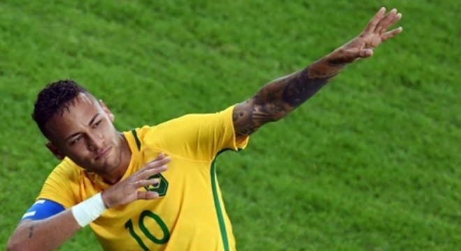 Neymar bateu o último pênalti que decretou o título olímpico para o Brasil