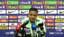 Vitor Roque descreve sensação de representar a Seleção Brasileira: 'Estou feliz e nervoso'