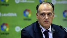 'Florentino Pérez é um desastre como presidente', diz chefe da La Liga