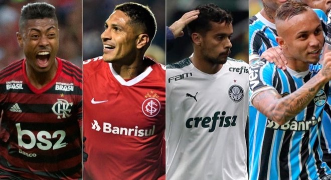 Flamengo, Internacional, Palmeiras e Grêmio seguem com chance de chegar à decisão