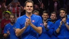 Federer se emociona em despedida: 'Jornada perfeita. Faria tudo de novo'