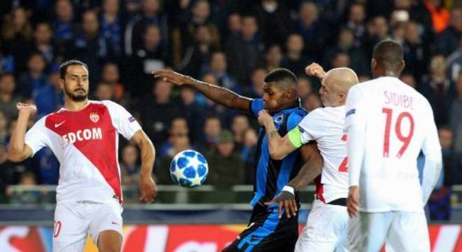 Wesley fez o gol do empate para o Club Brugge, na Bélgica