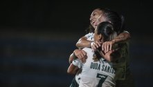 De virada, Palmeiras vence Cruzeiro e chega à liderança temporária do Brasileiro Feminino