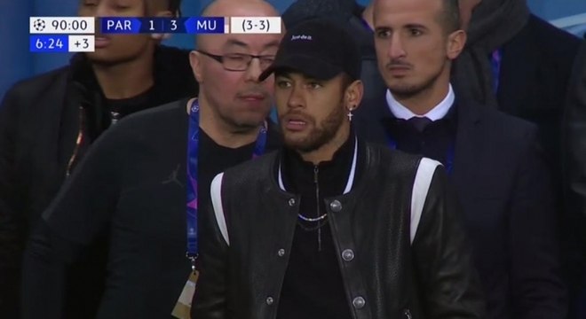 Neymar foi punido com três jogos pela Uefa e só disputa a próxima UCL a partida da quarta rodada