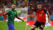 Hazard, da Bélgica, comenta faltas sofridas por Neymar: 'É só não ficar com a bola'