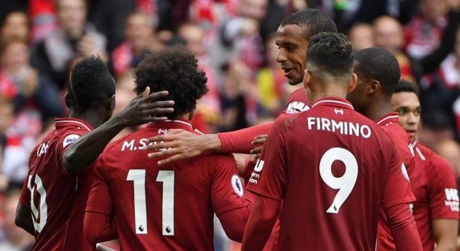 Liverpool tem 100% de aproveitamento no Campeonato Inglês 