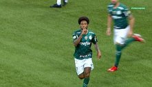 Luiz Adriano recebe advertência do Palmeiras por comemoração de gol contra o Sport