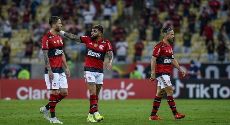 Gabigol chamou a responsabilidade na eliminação do Flamegno para o Athletico Paranaense