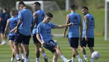Argentina volta a treinar e pode ter mudanças contra a Polônia