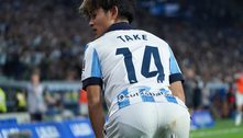  À la Edmundo, japonês Kubo comemora gol de forma inusitada no Campeonato Espanhol; confira 