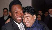 Rei e Deus, Brasil e Argentina: relembre a amizade entre Pelé e Maradona