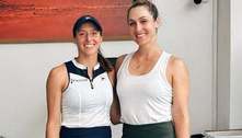 Luisa Stefani comemora 1ª vitória em Slam após retorno de lesão