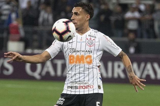 Camisa 1 do Corinthians em 2019 - Gola em 