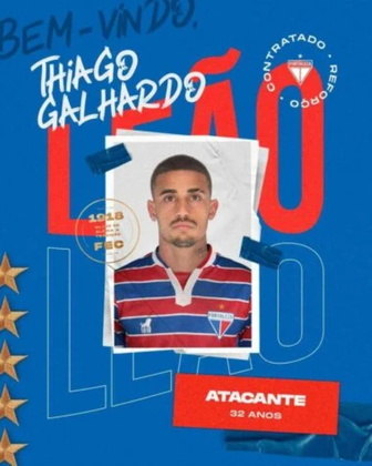 Thiago Galhardo (32 anos) – Posição: meia – Clube: Fortaleza – Contrato até dezembro de 2022