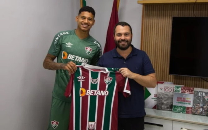 Marrony (23 anos) – Posição: atacante – Clube: Fluminense – Contrato até julho de 2023