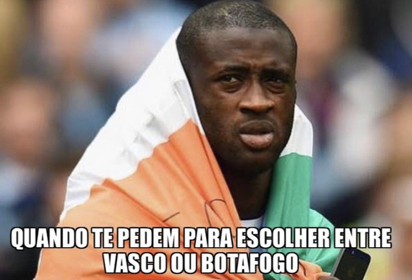 Chapeu Do Vasco Por Yaya Toure Rende Memes Zoando O Botafogo Esportes R7 Lance