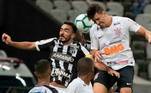 Corinthians 0 x 1 Ceará - terceira fase da Copa do Brasil de 2019 (jogo de volta) - 3 de abril de 2019 (Timão se classificou porque havia vencido por 3 a 1, em Fortaleza, o jogo de ida)