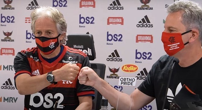 Landim avisa. O Flamengo estará preparado até para eventual liminar da Globo
