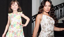 Larissa Manoela celebra desfile na Semana de Moda de Paris com foto da infância: 'Deu tudo certo'