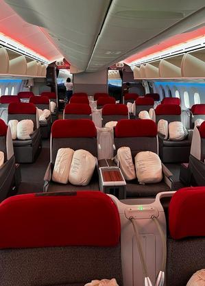 LATAM Boeing 787-9 "Dreamliner": cabine Premium Business