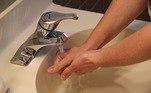 lavar as mãos