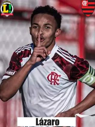 Lázaro: 7,5 – Autor dos dois gols do Flamengo na partida, o camisa 13 foi um dos principais jogadores no campo ofensivo. Movimentou-se bastante e ajudou na construção de boas chances do time na partida. 