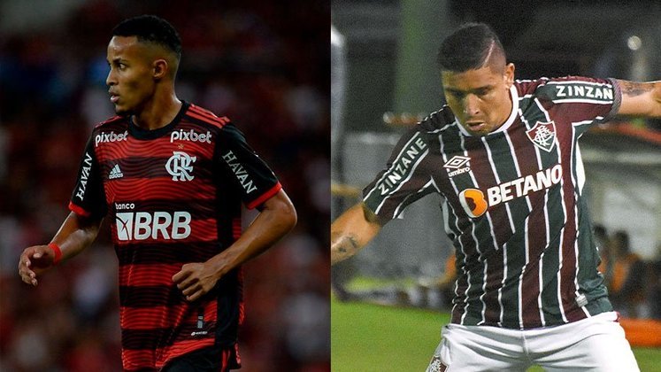 Lázaro (Flamengo) x Pineida (Fluminense)