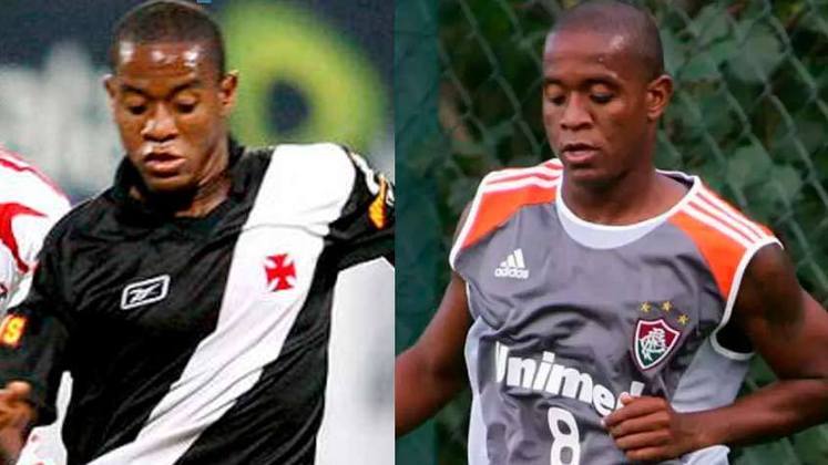 LEANDRO BONFIM atuou no Vasco entre 2007 e 2008. Partiu para o Fluminense, onde conviveu com lesões. Teve altos e baixos nos dois clubes.